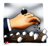 Cartoon: charcoal .. black diamond.. (small) by saadet demir yalcin tagged syalcin