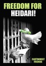 Cartoon: FREEDOM FOR HEIDARI!!! (small) by saadet demir yalcin tagged freedom