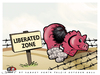 Cartoon: LIBERATED ZONE (small) by saadet demir yalcin tagged saadet,sdy,liberatedzone