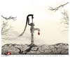 Cartoon: RED DROP (small) by saadet demir yalcin tagged saadet,sdy,drought,reddrop,nature