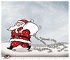 Cartoon: Santa Claus (small) by saadet demir yalcin tagged saadet sdy santaclaus newyear optimistic
