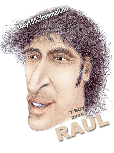 Cartoon: RAUL (medium) by T-BOY tagged raul
