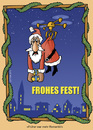 Cartoon: Beste Weihnachtsgrüße! (small) by Nottel tagged weihnachten kommerz bescherung drohnen amazon geschenke tradition