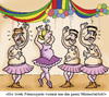 Cartoon: Die blöde Frauenquote... (small) by Nottel tagged frauenquote,männerballett,gleichberechtigung