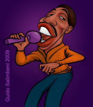 Cartoon: Otis Redding (medium) by guidosalimbeni tagged otis,redding,caricature,singer,famous,digital,cartoon