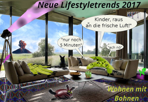 Cartoon: lifestyle (medium) by wheelman tagged wohnen,lifestyle,trend,möbel