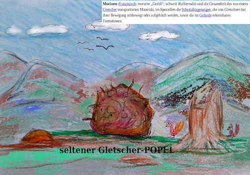 Cartoon: wissen (medium) by wheelman tagged bayern,alpen,berge,gletscher,natur,gebilde