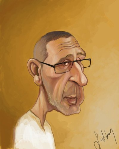 Cartoon: cem özer (medium) by sahannoyan tagged cem,özer