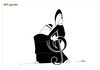 Cartoon: JAZZ (small) by Oliver Kock tagged musik,mensch,noten,musiker,jazz,cartoon,nick,blitzgarden