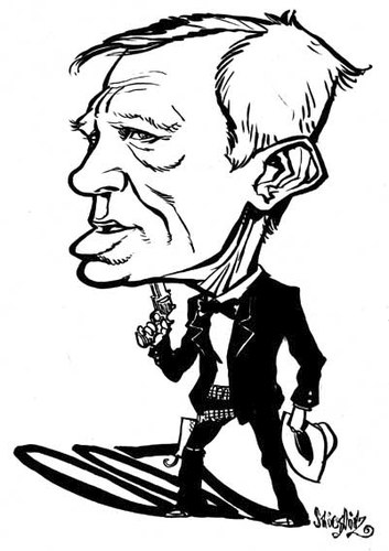 Cartoon: David Craig (medium) by stieglitz tagged david,craig,karikatur,caricature