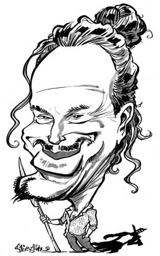 Cartoon: Mickey Rourke (medium) by stieglitz tagged stieglitz,daniel,by,karikatur,caricatura,caricature,rourke,mickey