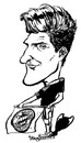 Cartoon: Mario Gomez (small) by stieglitz tagged mario gomez karikatur caricature