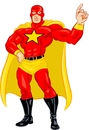Cartoon: superstar guy (small) by michaelscholl tagged superhero