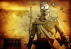Cartoon: The Chronicle of Assav (small) by Florian Quilliec tagged desert,sf,comics,soldier,postnuke,fantastic,amazing
