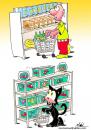 Cartoon: No Title (small) by Marcos Noel tagged comic,animals