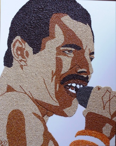 Cartoon: Freddy Mercury (medium) by dkovats tagged seeds