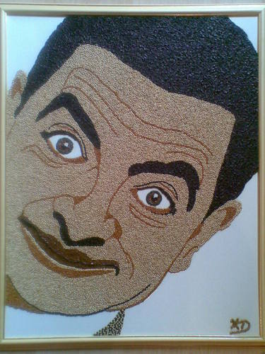 Cartoon: Mr. Bean (medium) by dkovats tagged bean