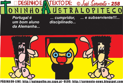 Cartoon: Aluno versus Professor (medium) by jose sarmento tagged aluno,versus,professor
