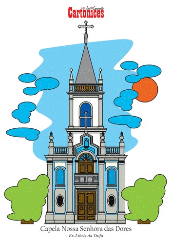 Cartoon: Capela Nossa Senhora das Dores (medium) by jose sarmento tagged capela,nossa,senhora,das,dores