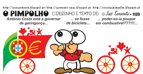 Cartoon: O Pimpolho (medium) by jose sarmento tagged pimpolho