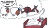 Cartoon: Urlaubsvertretung (small) by komika tagged schafe,sheep,zählen,counting,schlafen,sleep