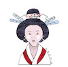 Cartoon: Covid en Japon (small) by adancartoons tagged japon,covid,adan,temperatura