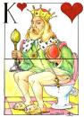 Cartoon: Up and down (small) by Liviu tagged king card toillet 