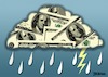 Cartoon: The Coming Storm (small) by dbaldinger tagged economy,usa,financial,wall,st,recession,money