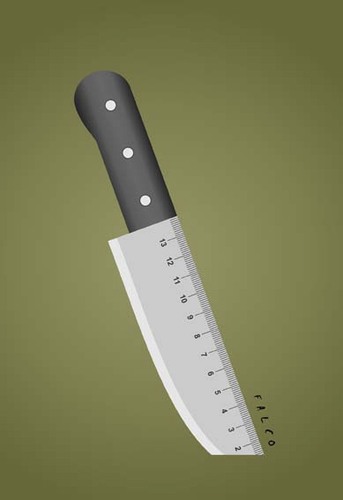 Cartoon: knive (medium) by alexfalcocartoons tagged knive