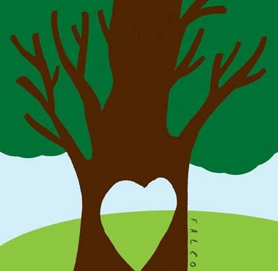 Cartoon: nature love (medium) by alexfalcocartoons tagged nature,love