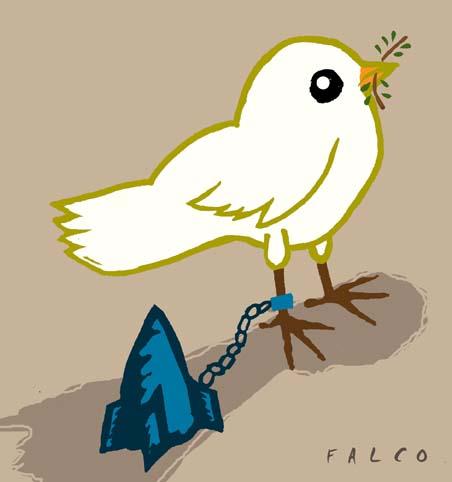Cartoon: peace (medium) by alexfalcocartoons tagged peace