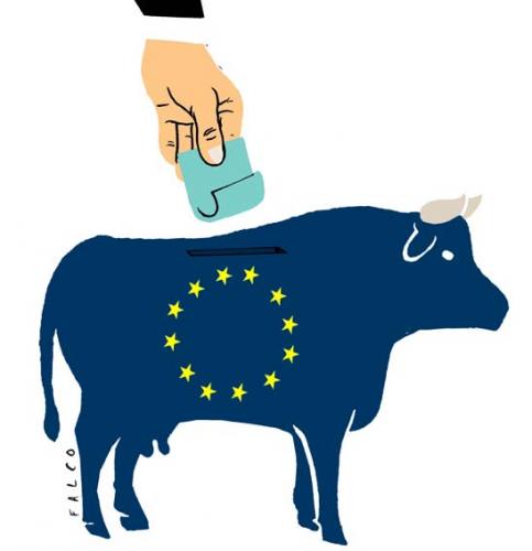 Cartoon: UE elections (medium) by alexfalcocartoons tagged ue,elections