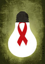 Cartoon: AIDS (small) by alexfalcocartoons tagged aids