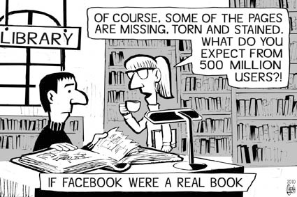 Cartoon: Facebook user (medium) by sinann tagged facebook,users,500,million