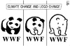 Cartoon: Climate change logo (small) by sinann tagged climate,change,world,wildlife,fund,wwf,logo