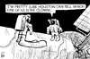 Cartoon: Clown in space (small) by sinann tagged space,clown