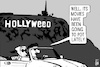 Cartoon: Hollyweed (small) by sinann tagged hollyweed,hollywood,pot,movies,films