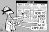 Cartoon: The next Rapture (small) by sinann tagged rapture,calculate,harold,camping
