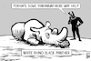 Cartoon: White rhino black panther (small) by sinann tagged rhino,white,black,pnather,vibranium,herb,last