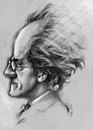 Cartoon: RUHEVOLL RESURRECTED (small) by ALEX gb tagged gustav mahler music composer classical