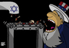 Cartoon: UNCLE_SAM (small) by MERT_GURKAN tagged uncle sam war usa israel crime caricature