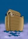 Cartoon: Noahs Ark (small) by Salas tagged noah animals ark deluge 