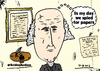Cartoon: Bald James Madison caricature (small) by BinaryOptions tagged bald,balding,president,madison,spying,constitution,caricature,webcomic,cartoon,comic,binary,option,options,trader,trading,optionsclick,political,editorial,news