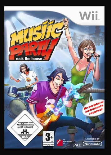 Cartoon: Nintendo Musiik Party (medium) by wambolt tagged cover,art,video,game,musik
