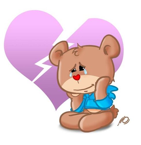 Cartoon: sad teddy bear (medium) by ramzytaweel tagged bear,teddy,love