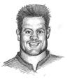Cartoon: Richie McCaw (small) by Alleycatsgarden tagged sport,rugby,caricature,new,zealand,kiwi,all,black,ball