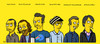 Cartoon: GEO - Painters (small) by gamez tagged simpsons,gamez,yellow