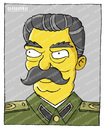 Cartoon: I.B. StaLin (small) by gamez tagged one two