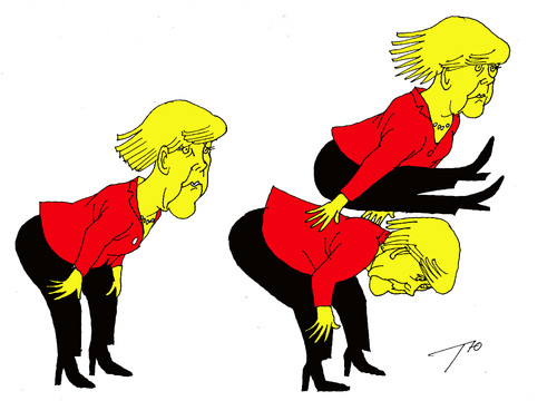 Cartoon: Number three (medium) by tunin-s tagged number,three