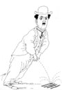 Cartoon: Chaplin (small) by tunin-s tagged chaplin